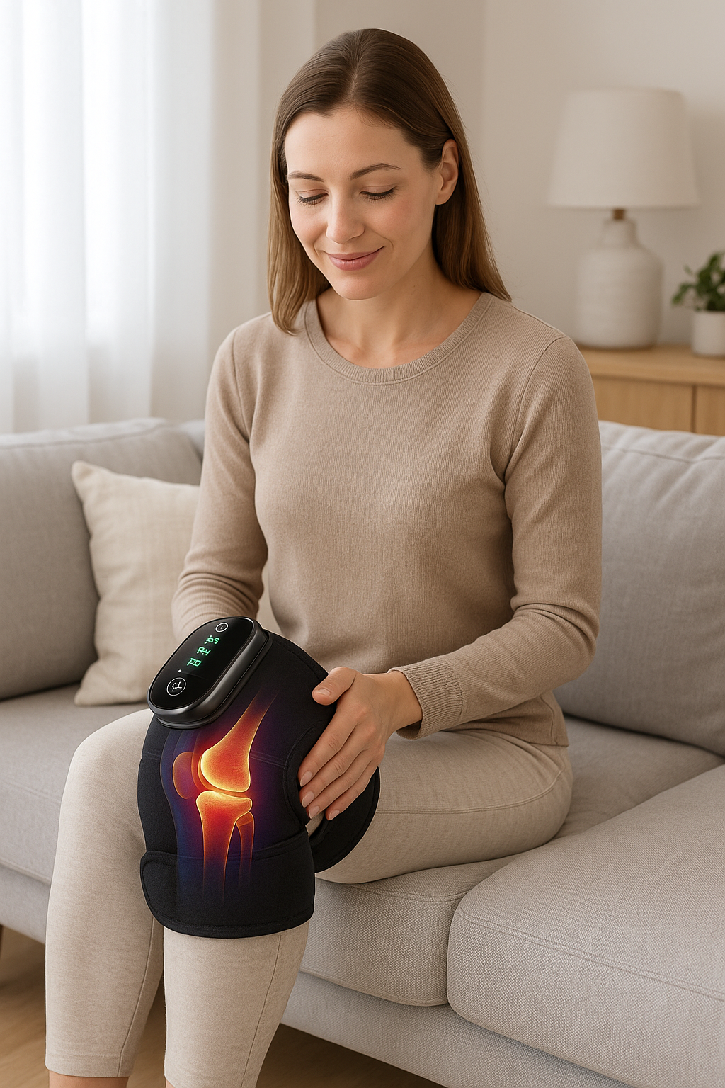 ThermaFlex™ 3-in-1 Thermal Knee Massager