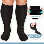 VitalFlow™ Plus Size Compression Socks