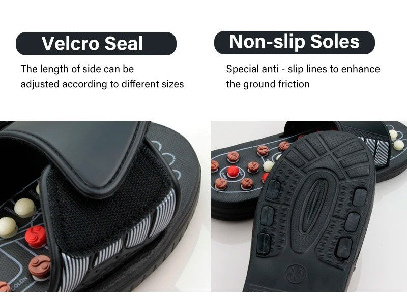 SoleRelief™ Reflexology Acupressure Slippers