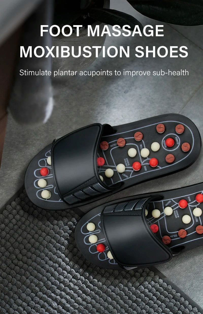 SoleRelief™ Reflexology Acupressure Slippers