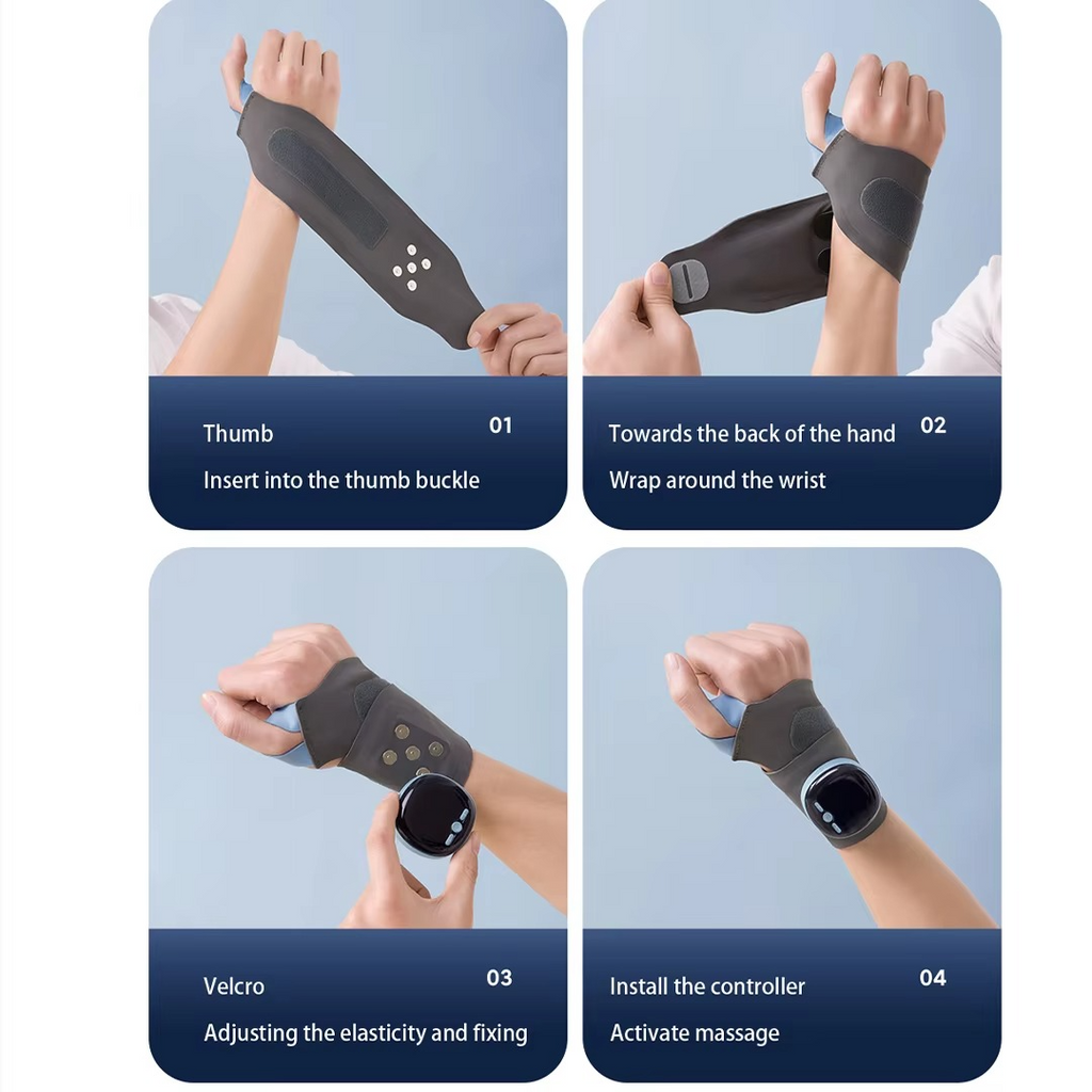 WristEase Pro™ EMS Heating Wrist Brace