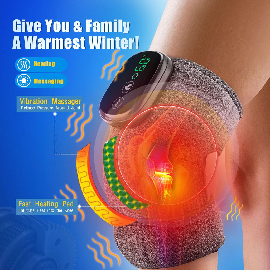ThermaFlex™ 3-in-1 Thermal Knee Massager