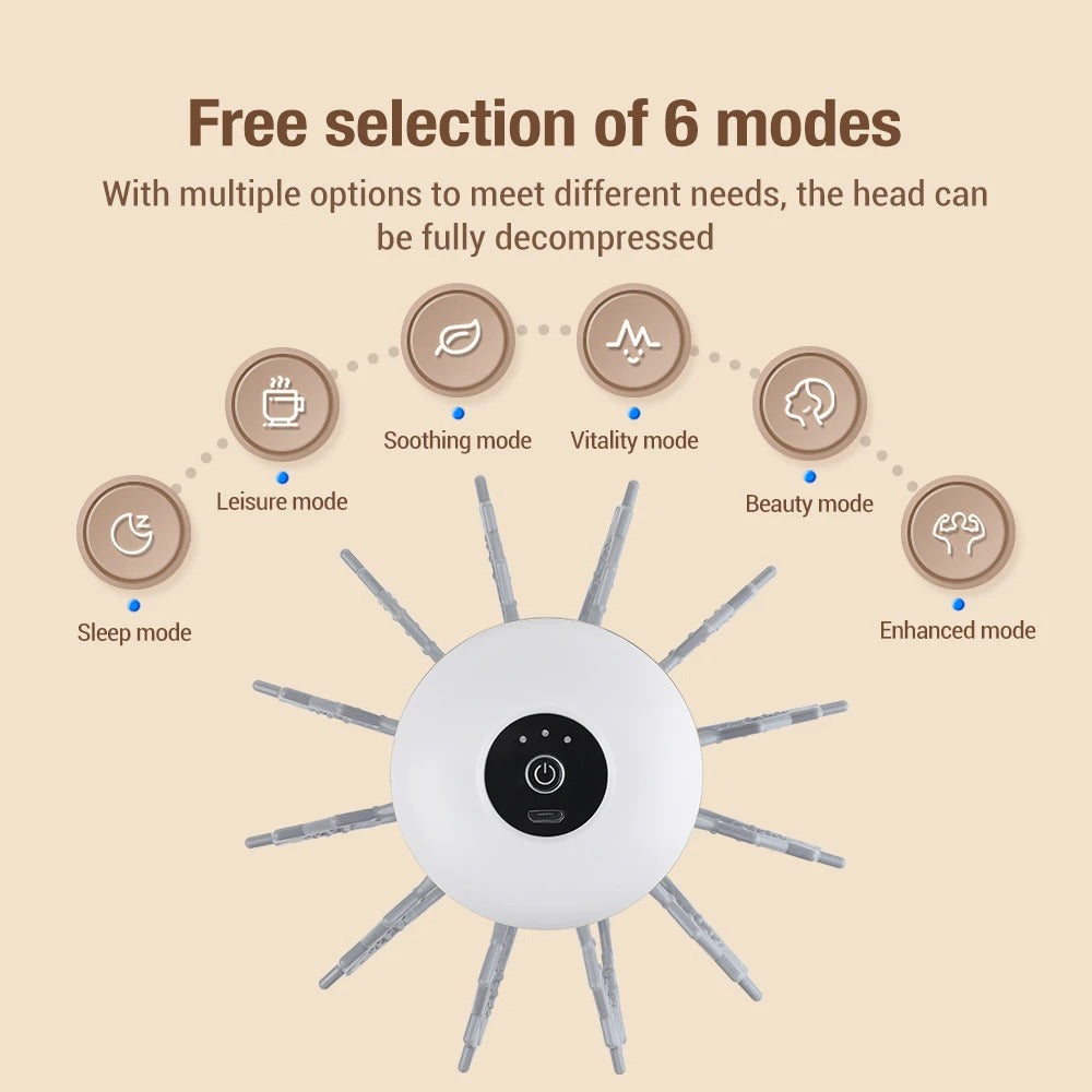 ZenClaw™ Electric Head Massager