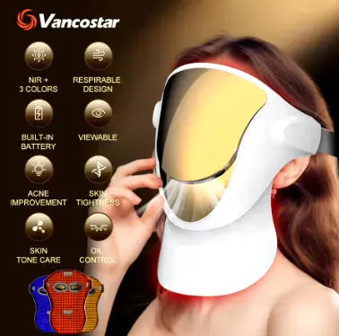 LumiVeil™ Wireless LED Therapy Mask