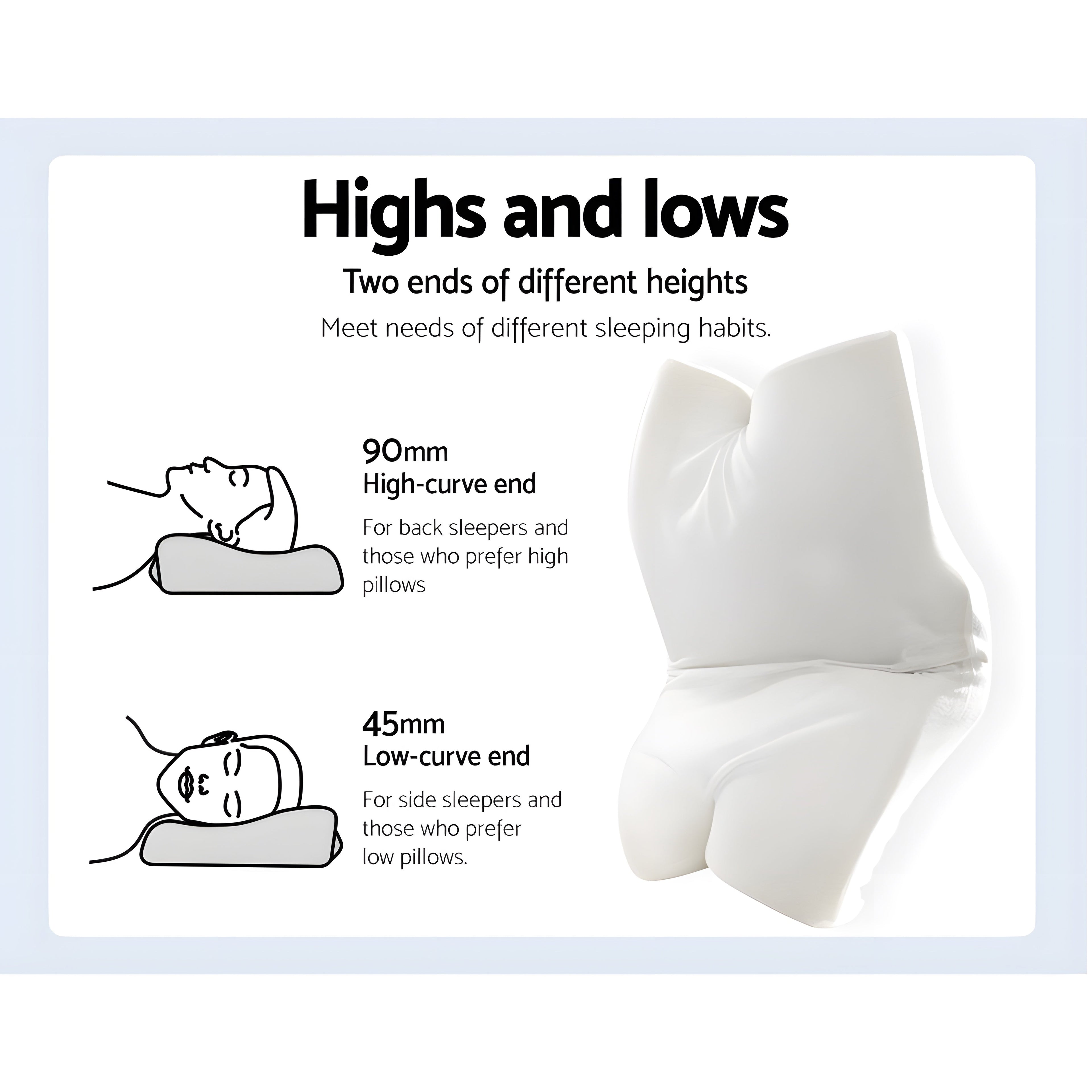 DreamAlign™ Memory Foam Pillow