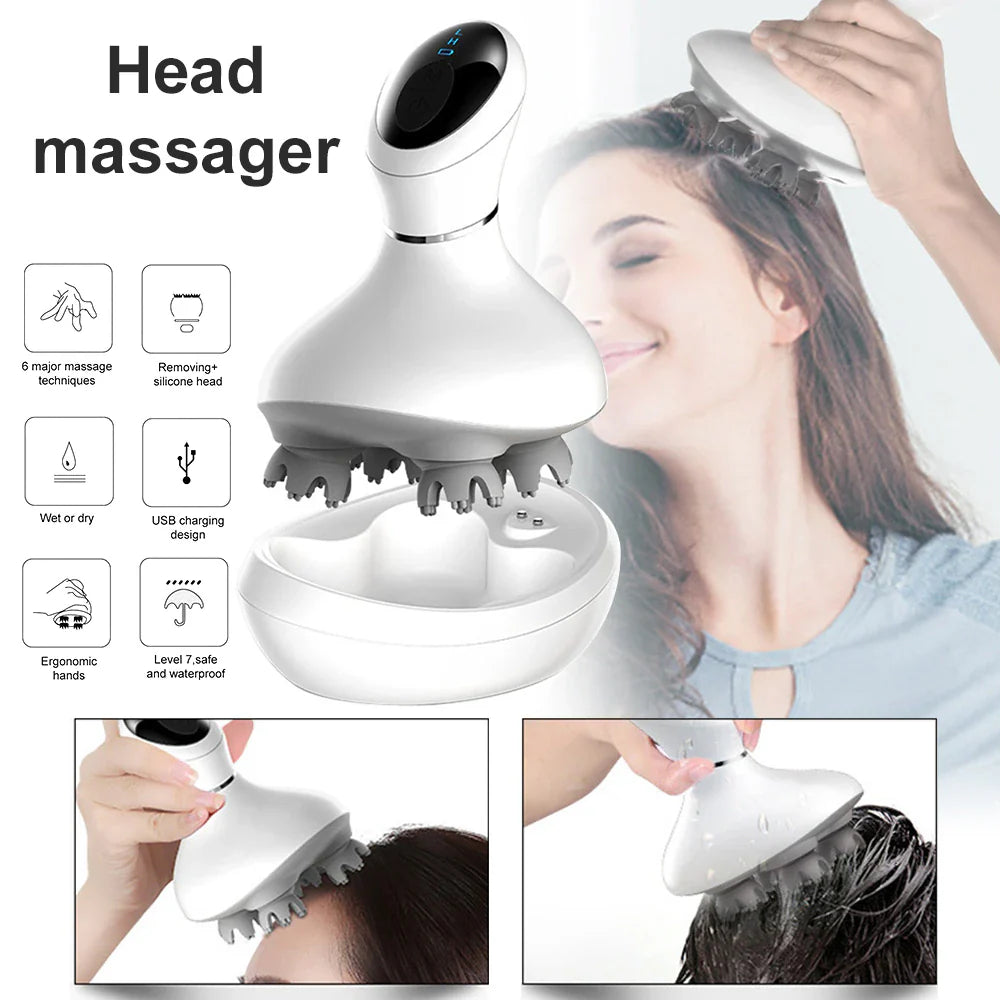 ScalpZen™ Smart Head Massager