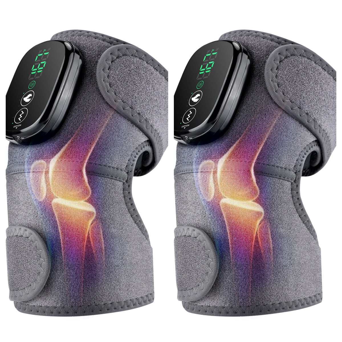 ThermaFlex™ 3-in-1 Thermal Knee Massager